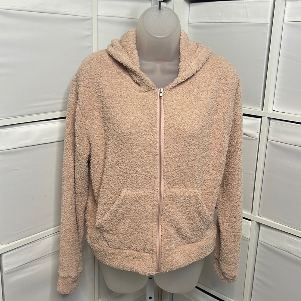 Kimberly pink hoodie zip up 💞 so soft and stretchy 🫶🏻